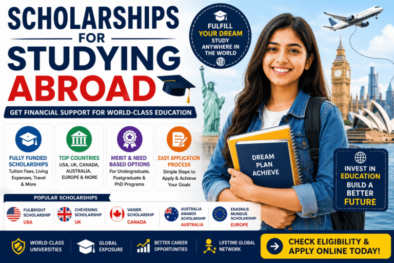 Scholarships for Studying Abroad 2026: Complete Guide for Indian Students